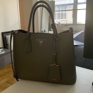 Prada Saffiano - Gray